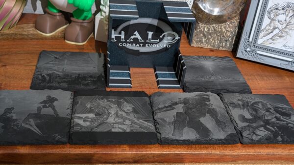 Halo coaster set example