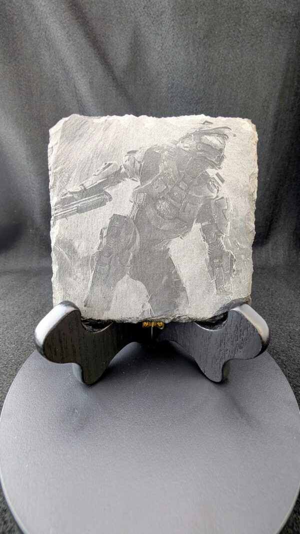 Halo-themed coaster - Halo 3 art