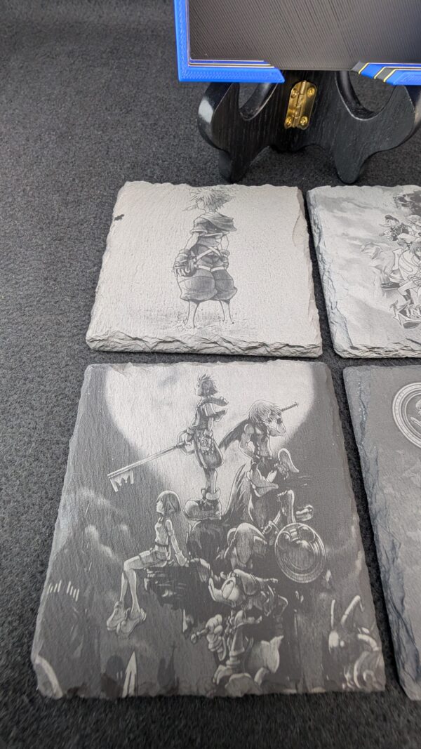Kingdom Hearts-themed coaster set