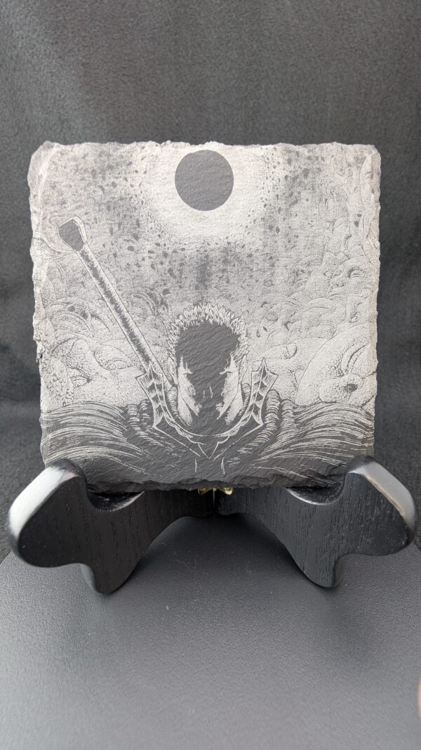 Berserk-themed stone coaster set + plastic carrier - Image 8