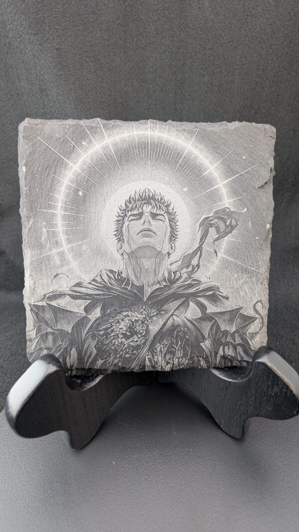 Berserk-themed stone coaster set + plastic carrier - Image 6