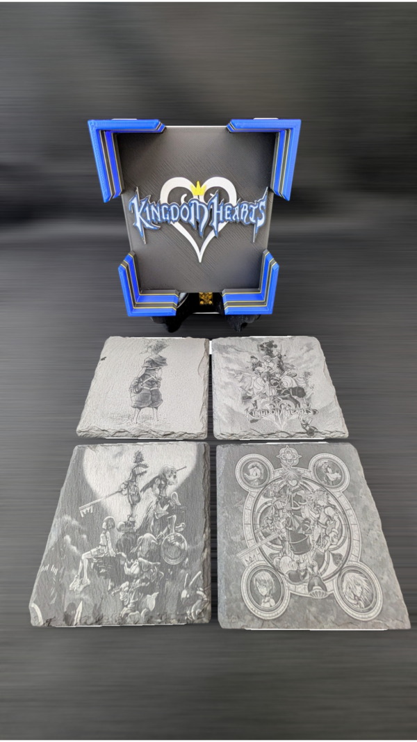 Kingdom Hearts-themed coaster set complete