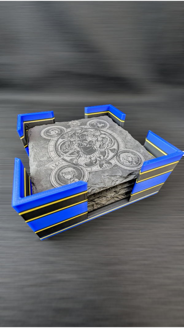 Kingdom Hearts-themed coaster set complete