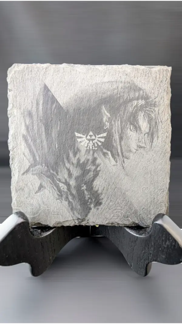 Zelda coaster - Twilight Princess art