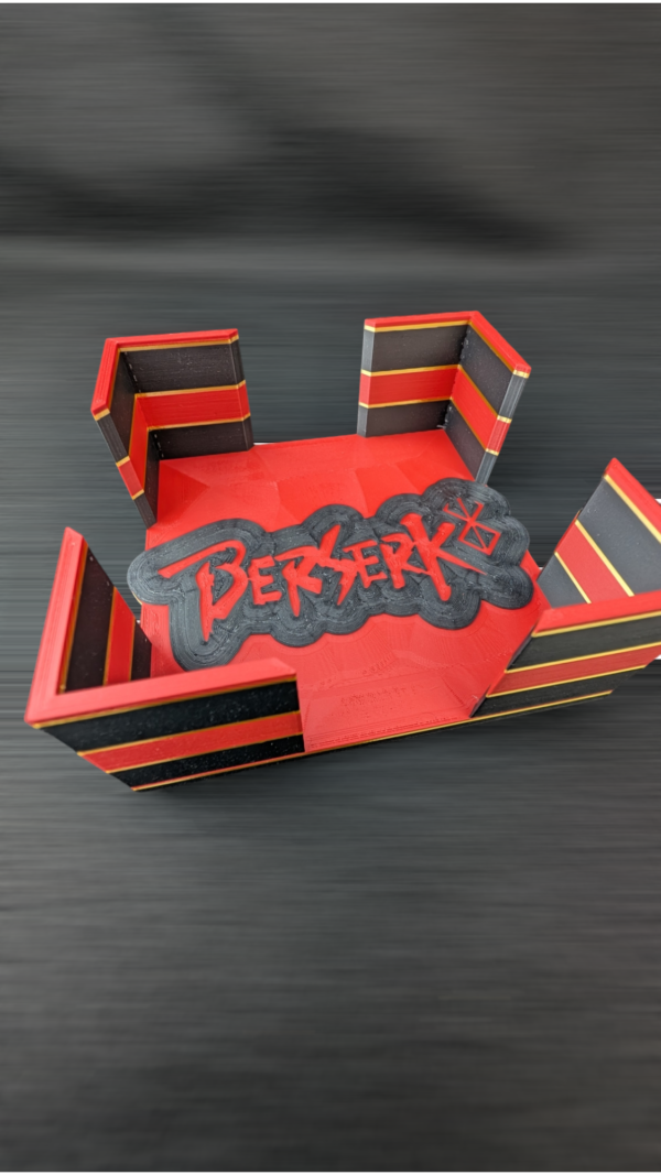 Berserk-themed stone coaster set + plastic carrier - Image 4